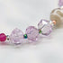 宝瓶天珠 x 粉色紫水晶 x 人造红宝石手链