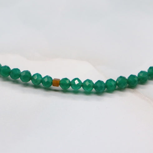 【线上商店独家】绿玛瑙 x 虎眼石 x 菱镁矿项链