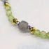 【ONLINE SHOP限定】【Green Light Sunshine】三眼天珠×ペリドット×パール ブレスレット