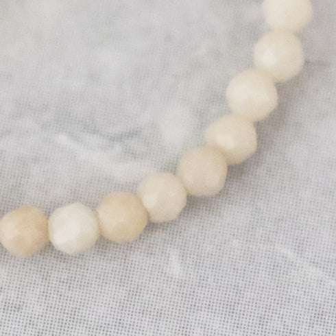 【如蜜糖般甜蜜】黄水晶 x 河石戒指