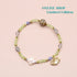 【ONLINE SHOP限定】【Green Light Sunshine】三眼天珠×ペリドット×パール ブレスレット