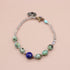 【Be Loved Turquoise】ターコイズ×ラピスラズリ×アフリカンターコイズ×ラブラドライト ブレスレット