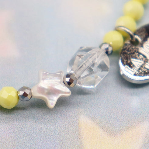 【Baby ☆ Kids Collection】ホワイトシェル×ジルコニア ブレスレット