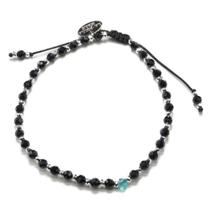[Little Things for Summer] Onyx x Apatite Anklet