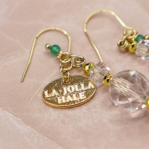 【Shining  Like Stardust】水晶 ピアス