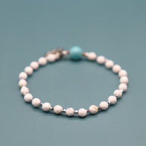 【Be Loved Turquoise】绿松石 x 烟晶 x 菱镁矿手链