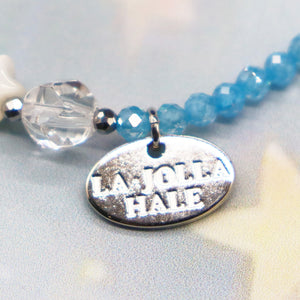 [Baby ☆ Kids Collection] White Shell x Zirconia Bracelet
