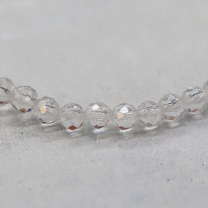 [Shining Like Stardust] Crystal x Carnelian x Moonstone Bracelet