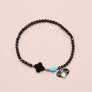 【线上商店独家】【Be Loved Turquoise】金曼绿松石 x 缟玛瑙手链