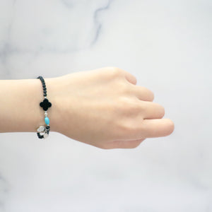 【线上商店独家】【Be Loved Turquoise】金曼绿松石 x 缟玛瑙手链