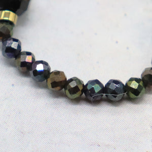 [Be Loved Turquoise] Kingman Turquoise x Onyx x Black Spinel Ring