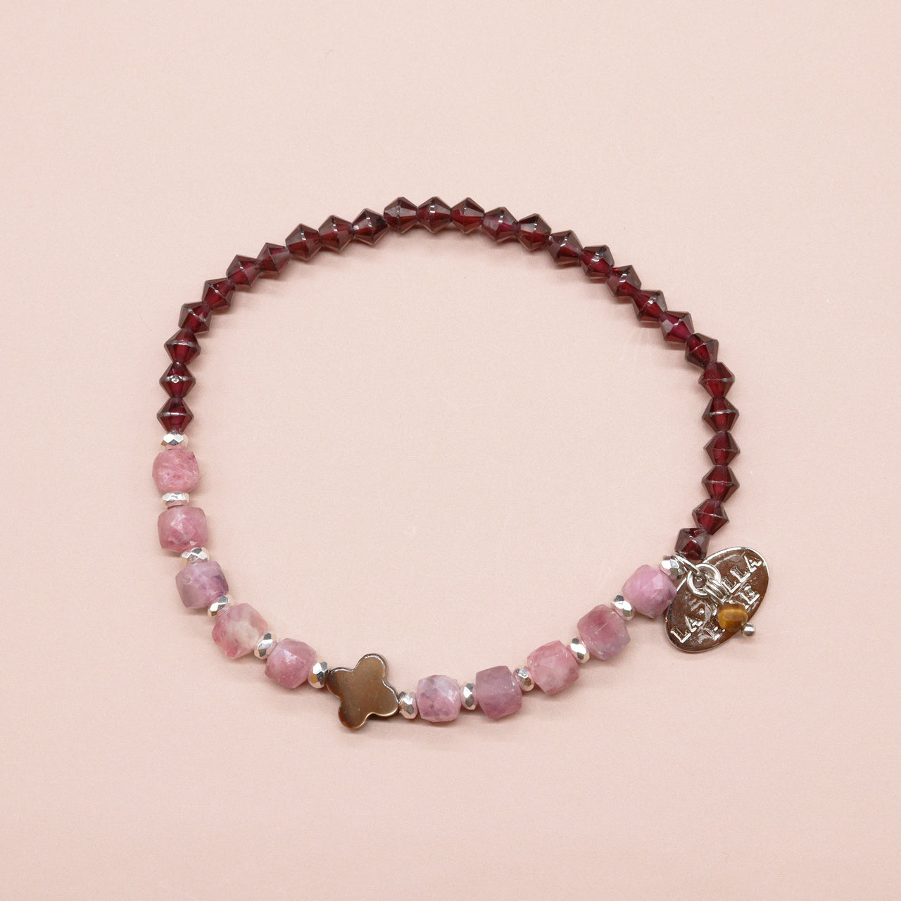 Open the Jewelry Box!】ガーネット×ピンクトルマリンインシリカ 