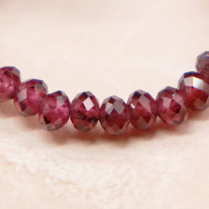 [Open the Jewelry Box!] Mozambique Garnet x Striped Onyx Ring