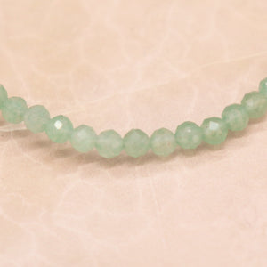 [Shining Like Stardust] Water-Patterned Dzi Bead x Crystal x Cracked Quartz x White Shell x Green Aventurine Bracelet