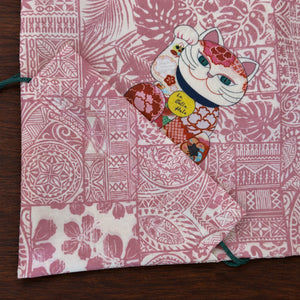 【POPO】LUCKY CAT エコバック（収納折り畳みタイプ）