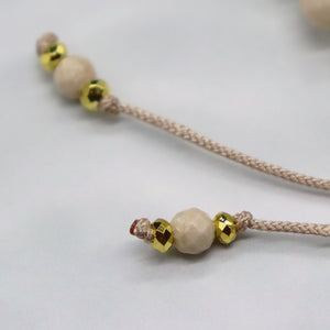 [Little Things for Summer] River Stone x Magnesite Anklet